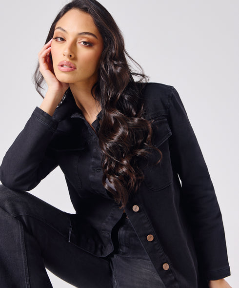 Long Sleeve Denim Shirt